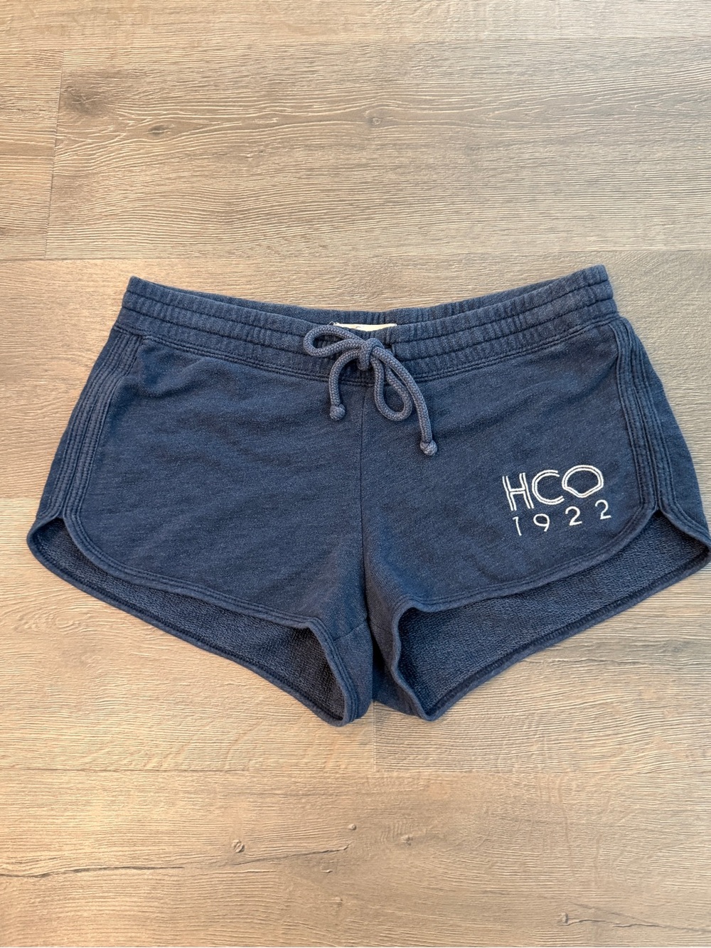 Hollister Y2K sweat shorts blue